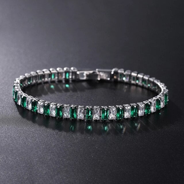 Zirkoon Armband - Zilveren gouden sieraden tennisarmband voor dames-Hallo Susanne