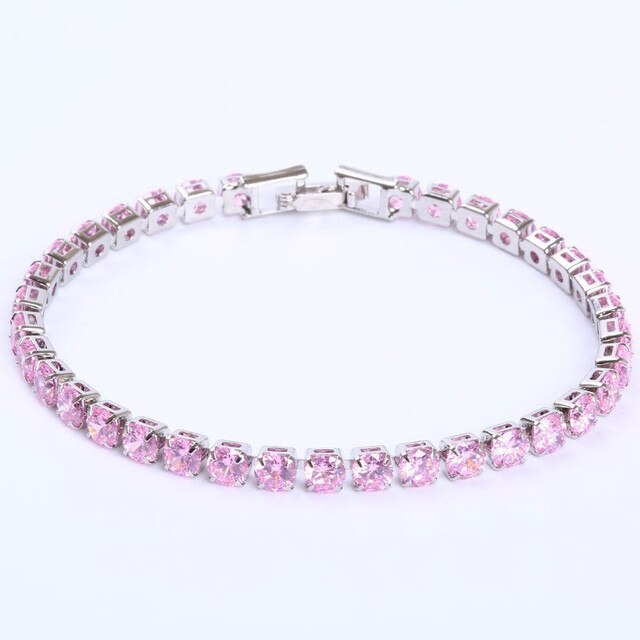 Zirkoon Armband - Zilveren gouden sieraden tennisarmband voor dames-Hallo Susanne