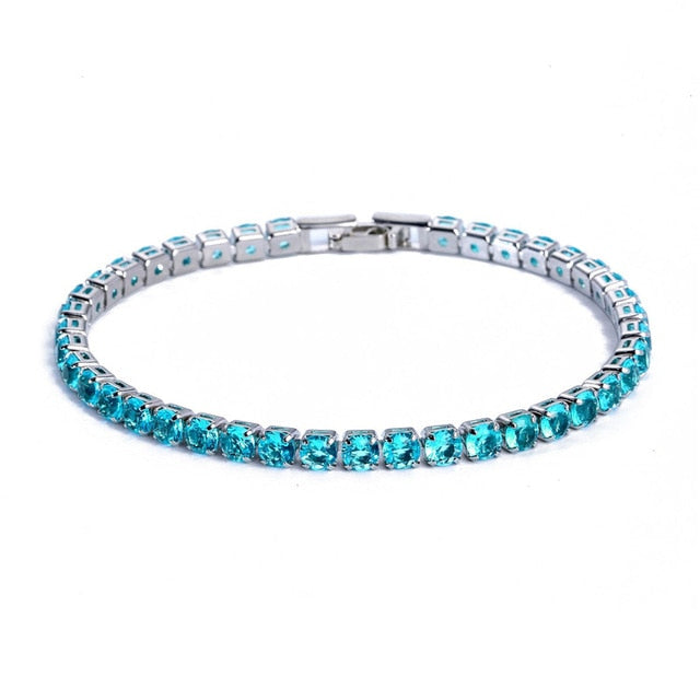Zirkoon Armband - Zilveren gouden sieraden tennisarmband voor dames-Hallo Susanne