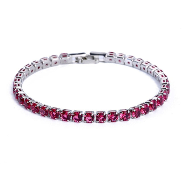Zirkoon Armband - Zilveren gouden sieraden tennisarmband voor dames-Hallo Susanne