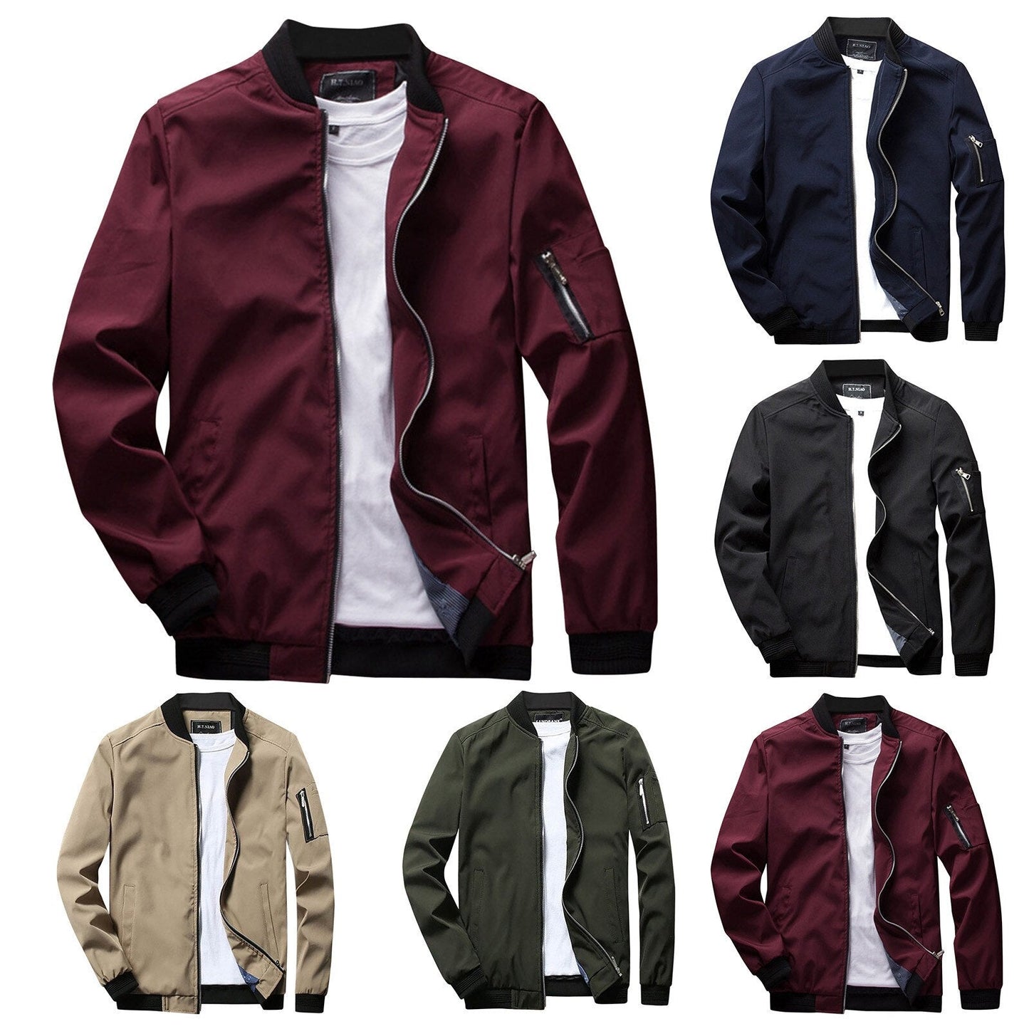 Zomerjas - Lichtgewicht - Zip-Up - Bomberjack - Herenjas-Hallo Susanne