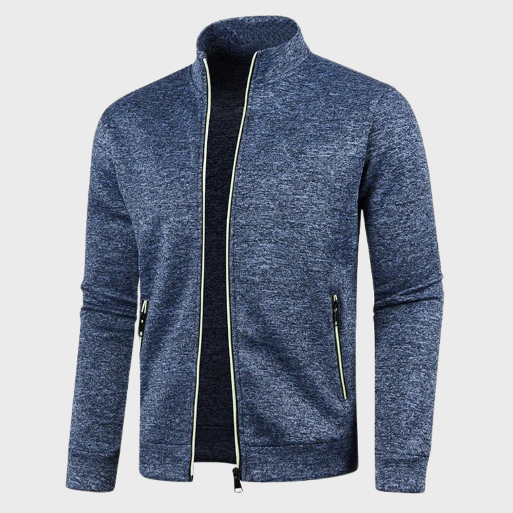 Zomers vest | Casual | Zakken met rits | Zip-Up Sweatshirt | Herenjas-Hallo Susanne