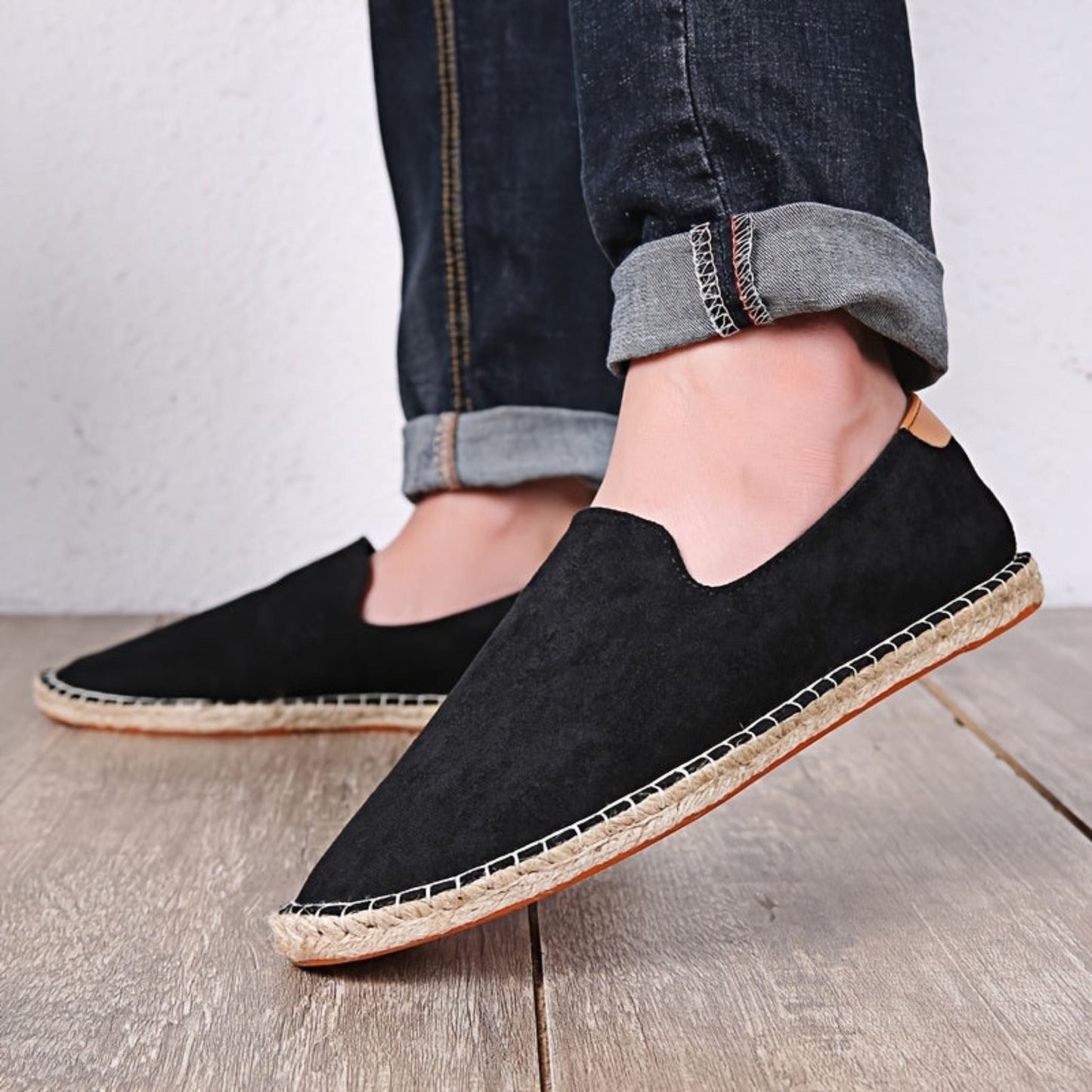Zomerschoenen voor heren - Plat - Slip-On - Lichtgewicht schoenen - Espadrilles voor heren-Hallo Susanne