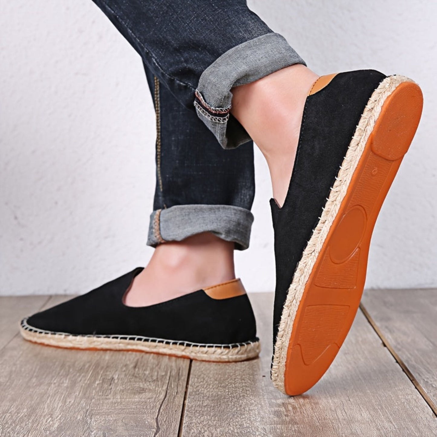 Zomerschoenen voor heren - Plat - Slip-On - Lichtgewicht schoenen - Espadrilles voor heren-Hallo Susanne