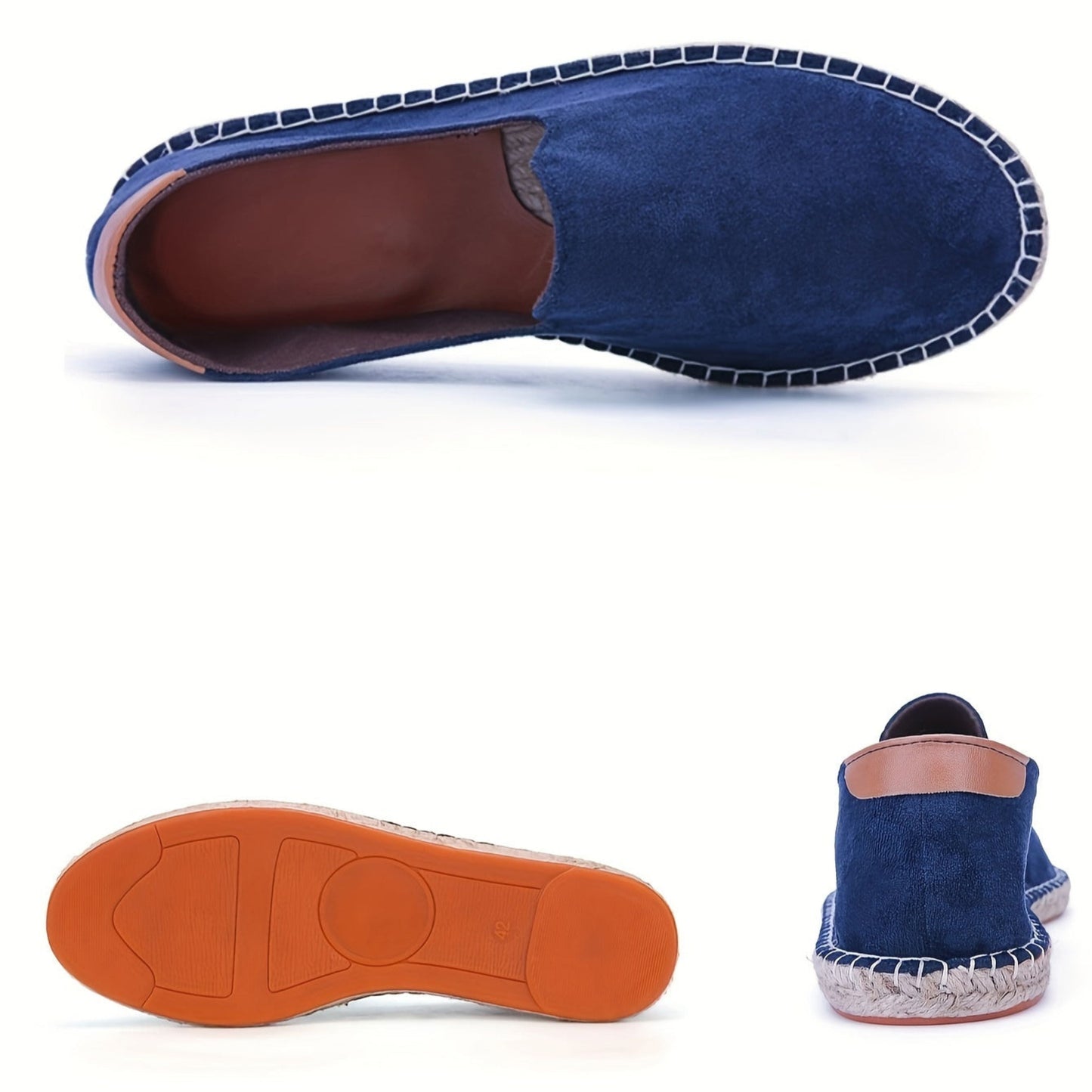 Zomerschoenen voor heren - Plat - Slip-On - Lichtgewicht schoenen - Espadrilles voor heren-Hallo Susanne