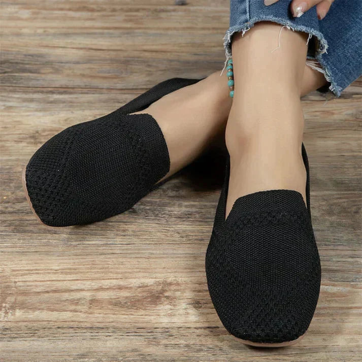 Zomerse Loafers | Slip-On | Comfortabele | Canvas Loafers | Damesschoenen-Hallo Susanne