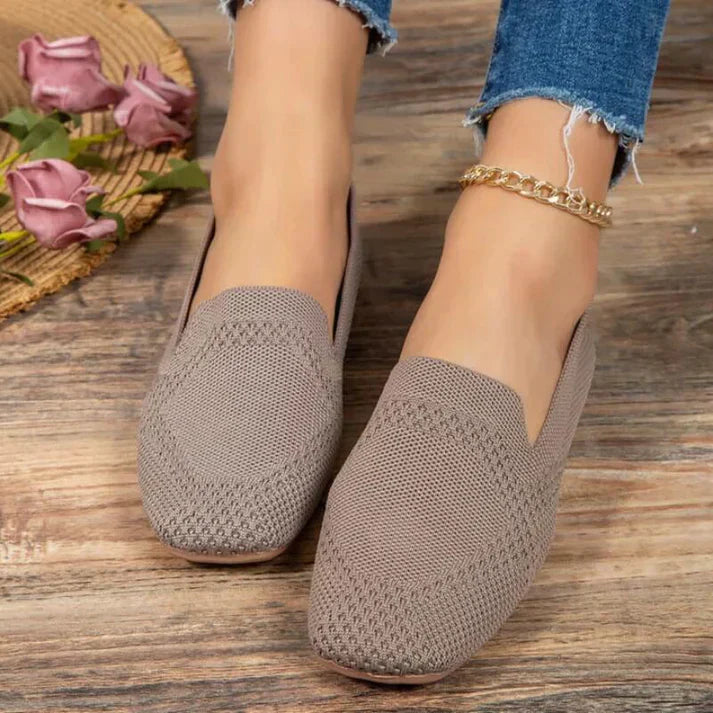 Zomerse Loafers | Slip-On | Comfortabele | Canvas Loafers | Damesschoenen-Hallo Susanne
