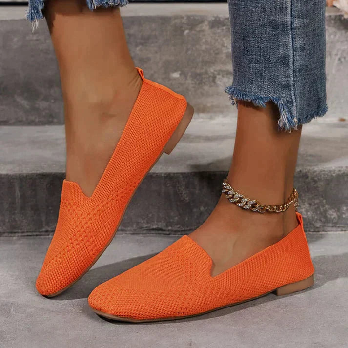 Zomerse Loafers | Slip-On | Comfortabele | Canvas Loafers | Damesschoenen-Hallo Susanne