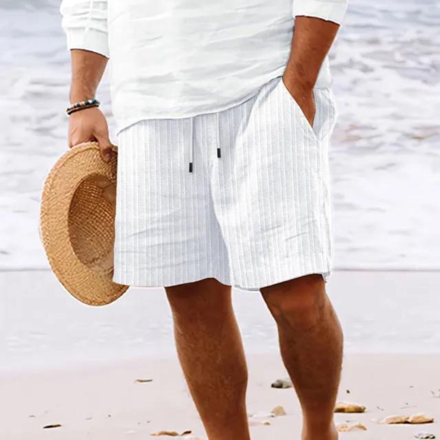 Zomershorts | Losjes model | Lichtgewicht | Casual Shorts | Herenshorts-Hallo Susanne