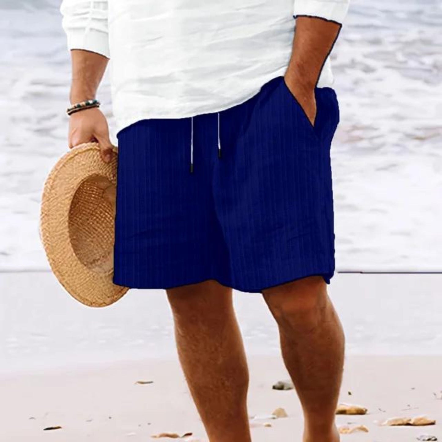 Zomershorts | Losjes model | Lichtgewicht | Casual Shorts | Herenshorts-Hallo Susanne