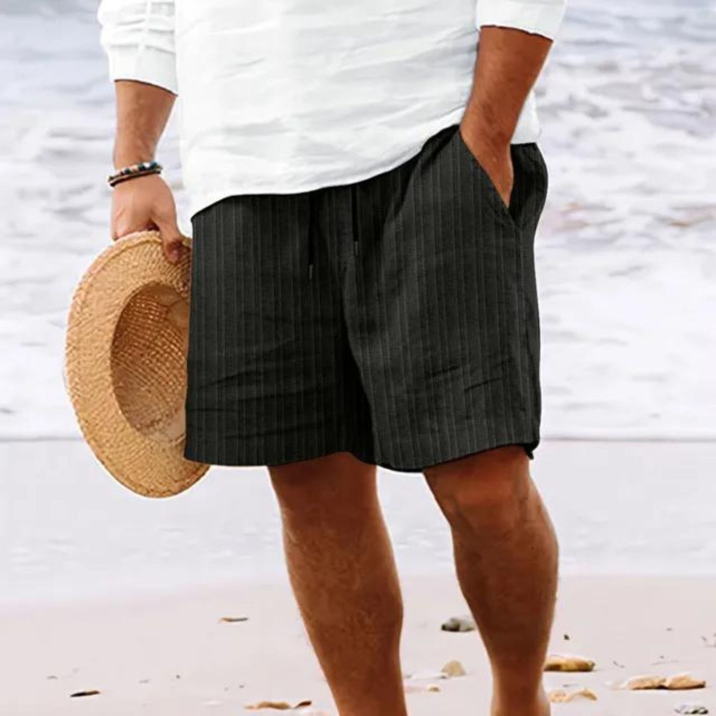 Zomershorts | Losjes model | Lichtgewicht | Casual Shorts | Herenshorts-Hallo Susanne