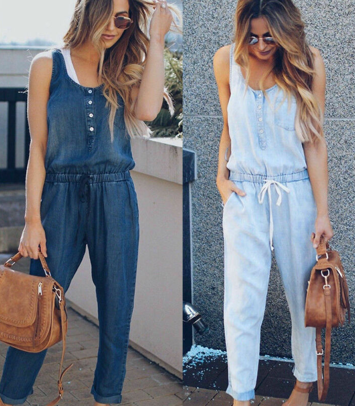 Anika Denim Jumpsuit | Moeiteloze stijl en comfort voor zomerse dagen-Hallo Susanne