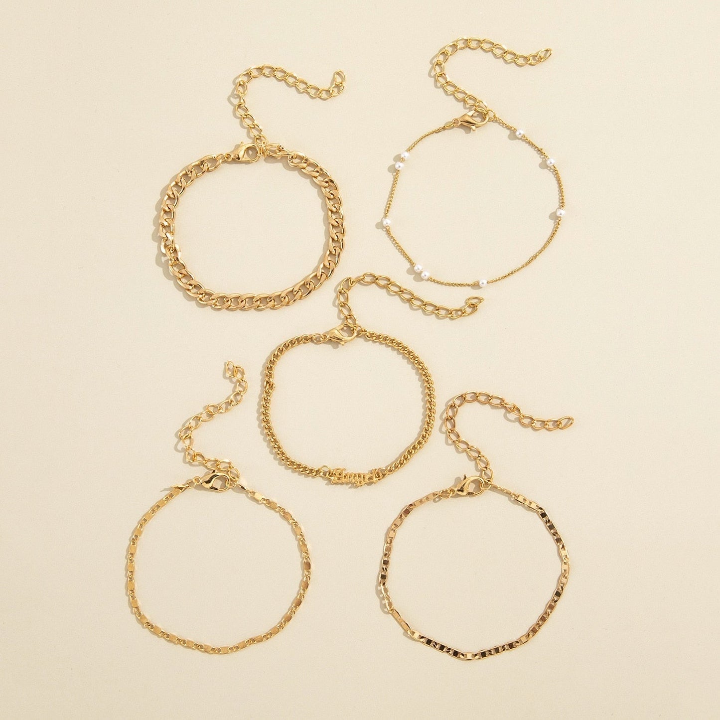 Armbandenset - Zilver - Goud - Armbanden voor dames - Dames sieraden-Hallo Susanne