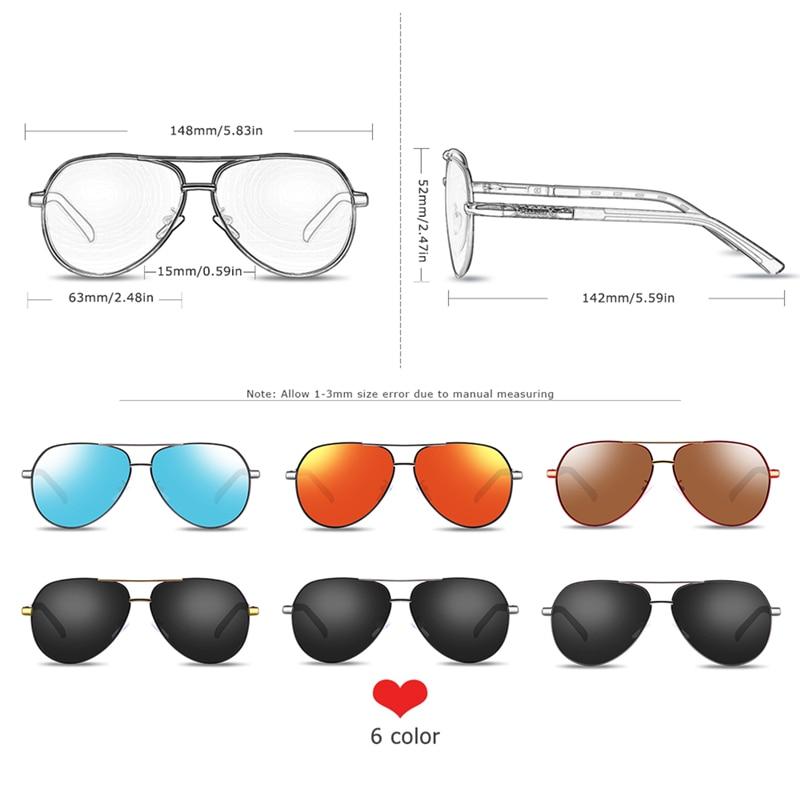 Aviator-zonnebril | UV-bescherming | Gepolariseerd | Pilotenbril | Herenzonnebril-Hallo Susanne