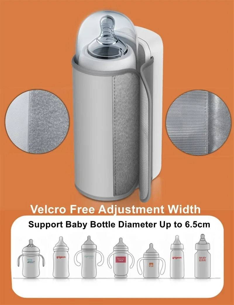 Babyflesverwarmer | Oplaadbaar | Draagbaar | Voedingsflesverwarmer | Reisflessenverwarmer-Hallo Susanne