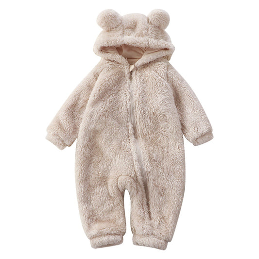 Babypakje - Nepbont - Met capuchon - Babypakje - Fleecepakje-Hallo Susanne