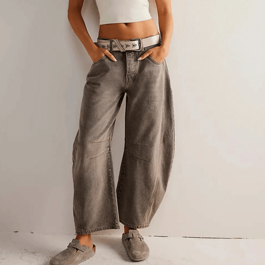 Baggy Jeans | Losse Pasvorm | Normale Taille | Utility Jeans | Damesjeans-Hallo Susanne