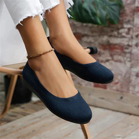 Ballerina Schoenen - Vrouwen Platte Slip-On Orthopedische Zomerschoenen-Hallo Susanne