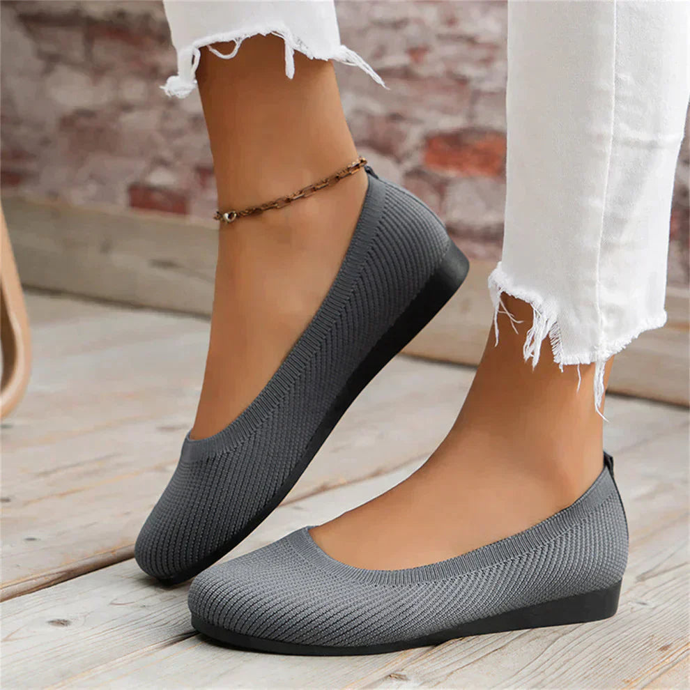 Ballerina Schoenen - Vrouwen Platte Slip-On Orthopedische Zomerschoenen-Hallo Susanne