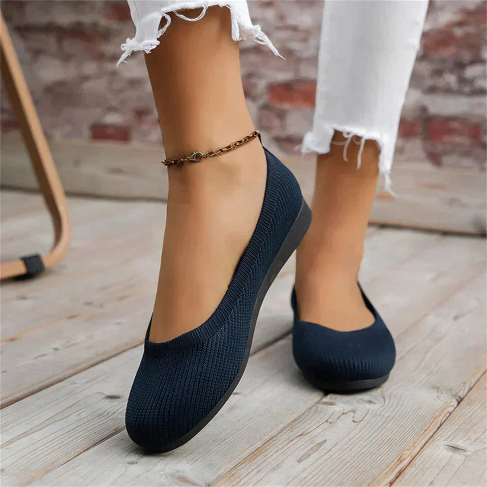 Ballerina Schoenen - Vrouwen Platte Slip-On Orthopedische Zomerschoenen-Hallo Susanne
