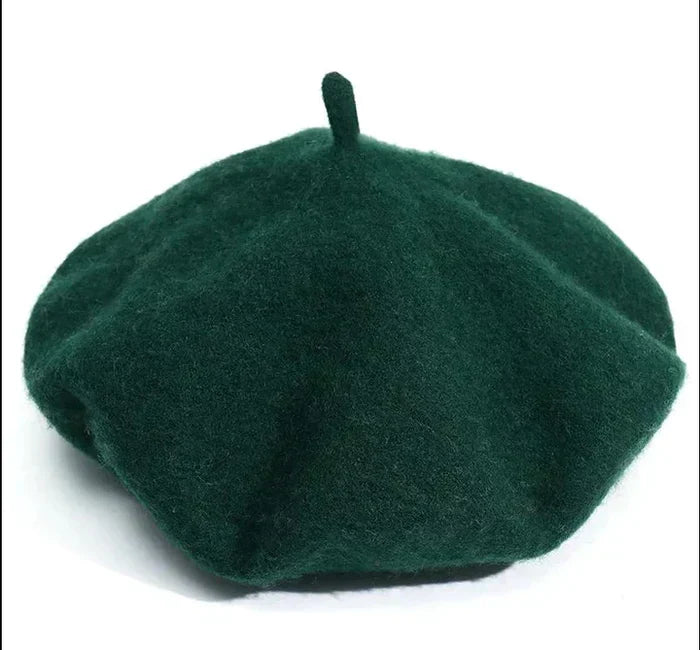 Baret - Damesmuts van wol en kasjmier-Hallo Susanne