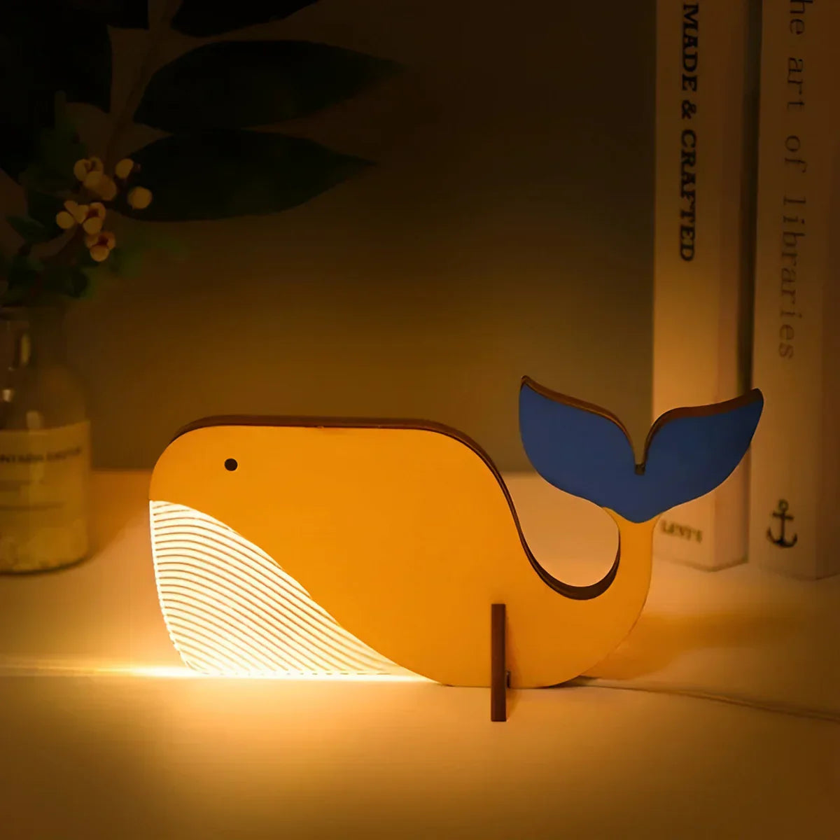 Bedlamp - Hout - Dier - Art Deco-lampen - Tafellamp-Hallo Susanne
