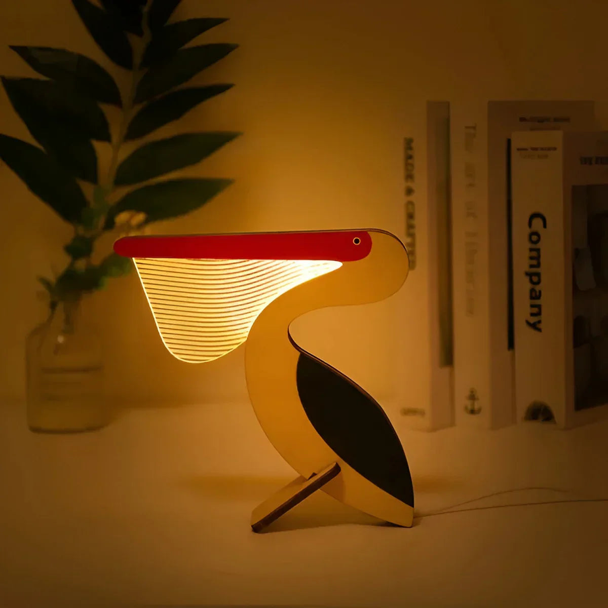 Bedlamp - Hout - Dier - Art Deco-lampen - Tafellamp-Hallo Susanne