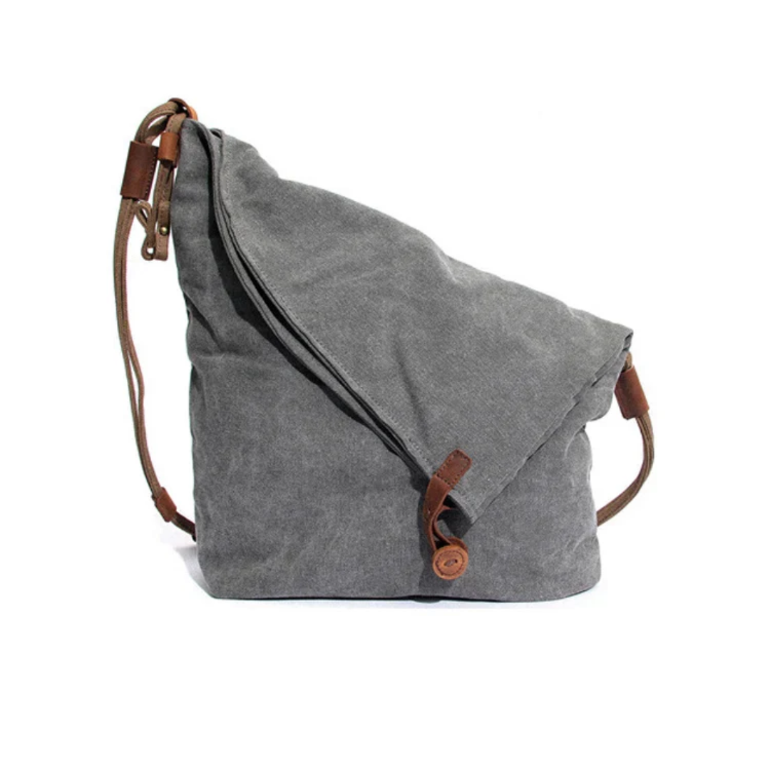 Canvas Tas | Verstelbare Riem | Groot | Schoudertas | Alledaagse Tas-Hallo Susanne