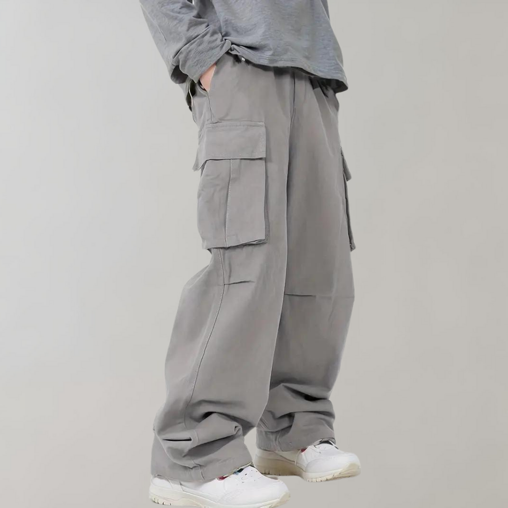 Cargo Broek | Los model | Wijde pijpen | Baggy Broek | Herenbroek-Hallo Susanne