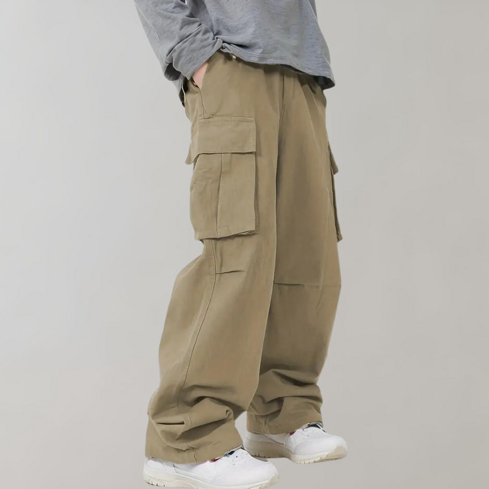 Cargo Broek | Los model | Wijde pijpen | Baggy Broek | Herenbroek-Hallo Susanne