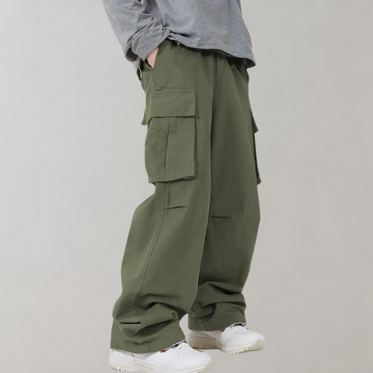 Cargo Broek | Los model | Wijde pijpen | Baggy Broek | Herenbroek-Hallo Susanne