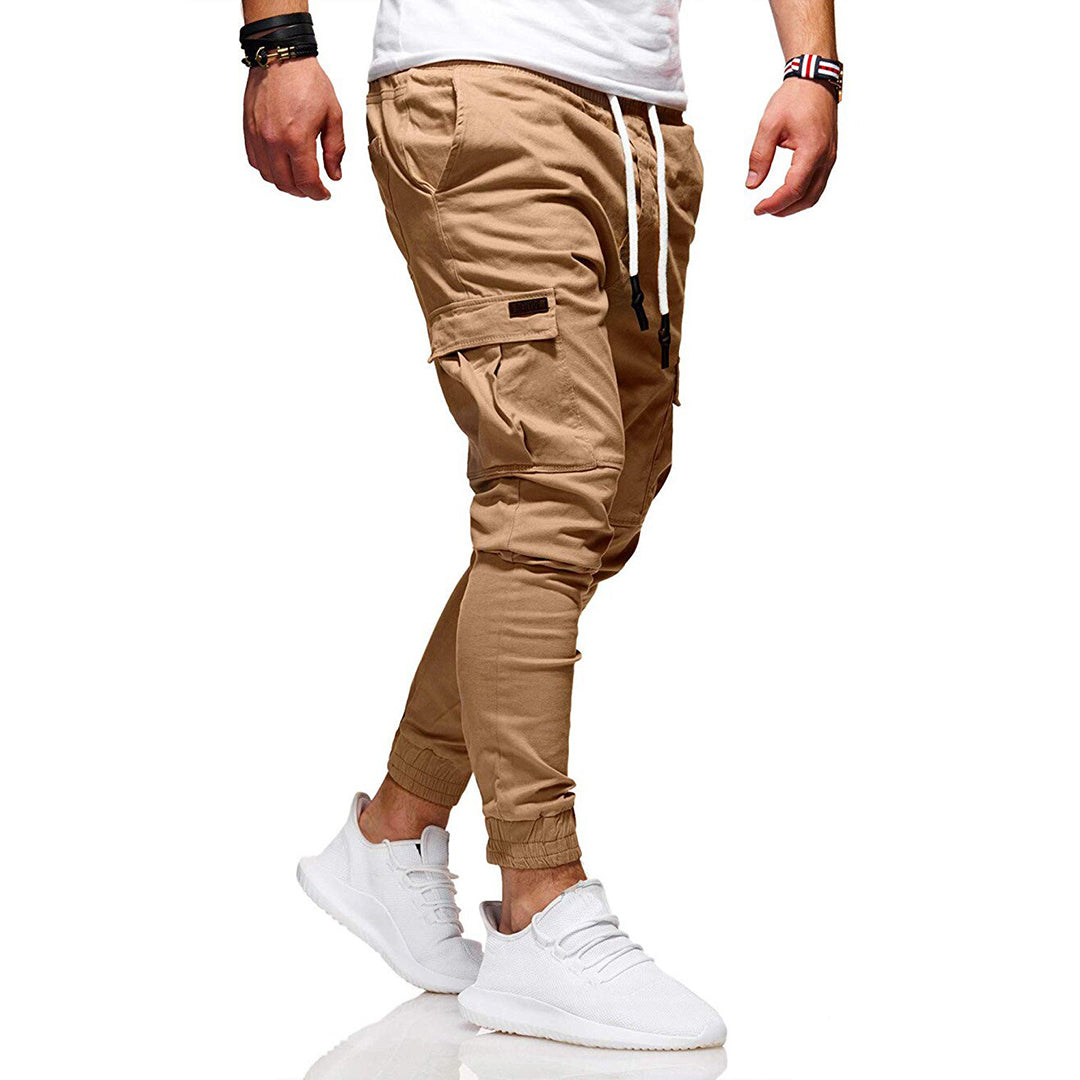 Cargo Broek - Skinny - Koord - Cargo Joggers - Herenbroek-Hallo Susanne