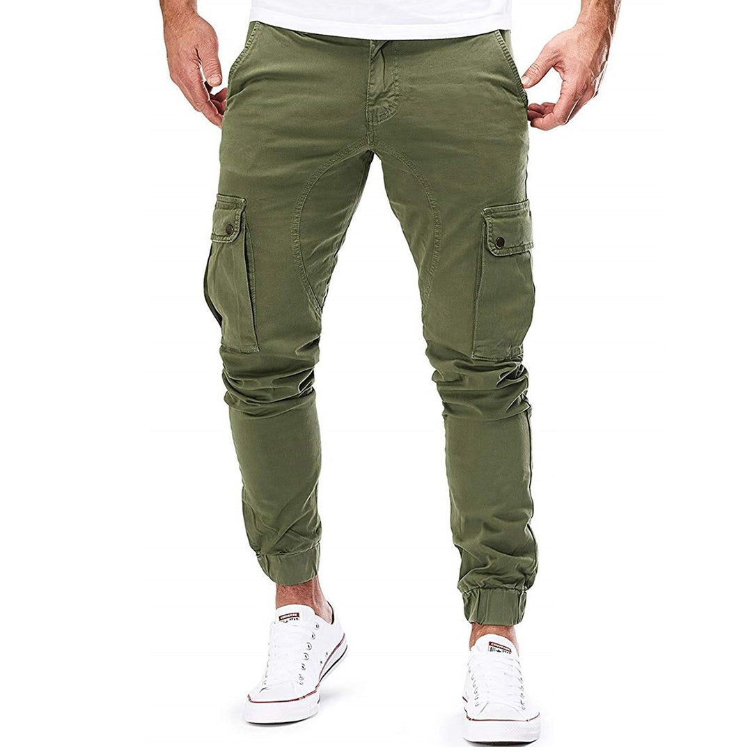 Cargo Broek - Skinny - Koord - Cargo Joggers - Herenbroek-Hallo Susanne