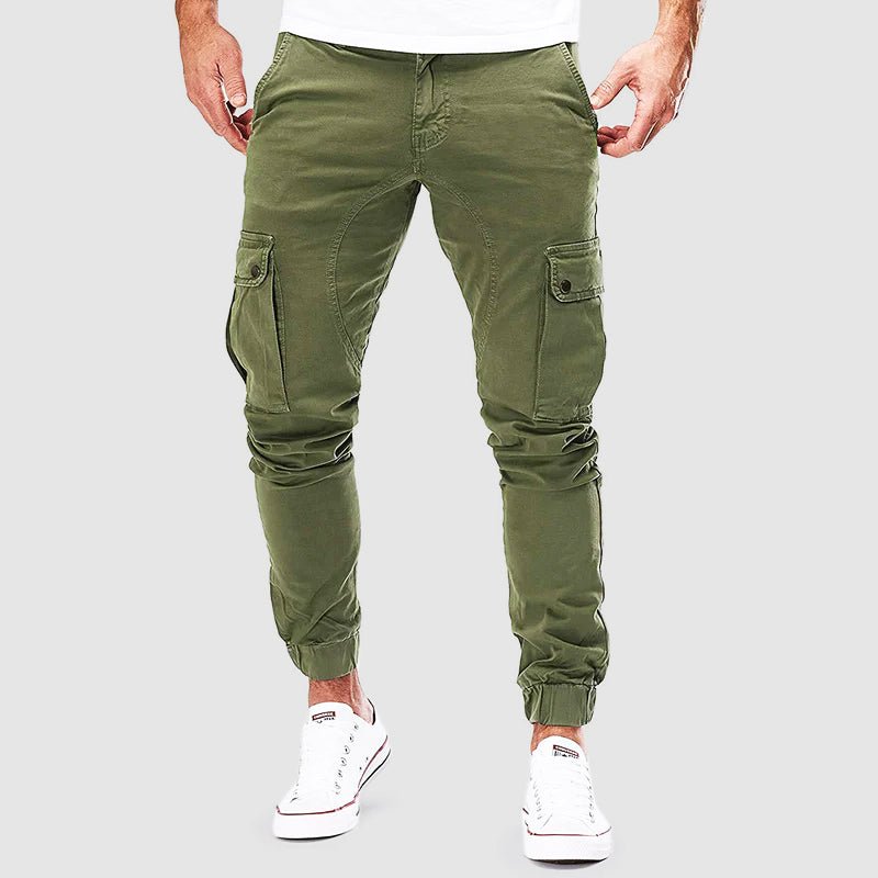 Cargo Broek - Skinny - Zakken - Cargo Joggers - Herenbroek-Hallo Susanne