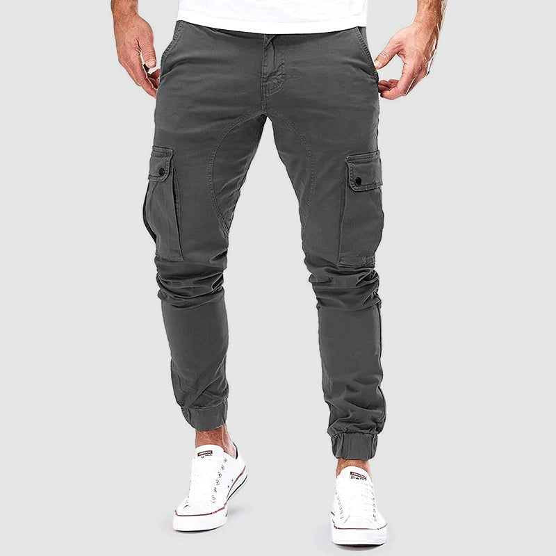 Cargo Broek - Skinny - Zakken - Cargo Joggers - Herenbroek-Hallo Susanne
