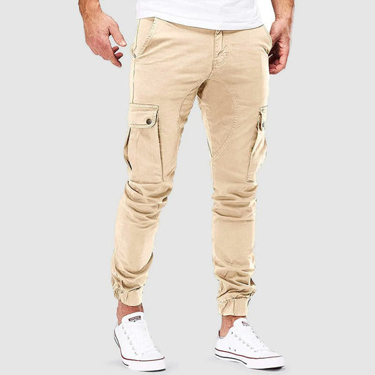 Cargo Broek - Skinny - Zakken - Cargo Joggers - Herenbroek-Hallo Susanne