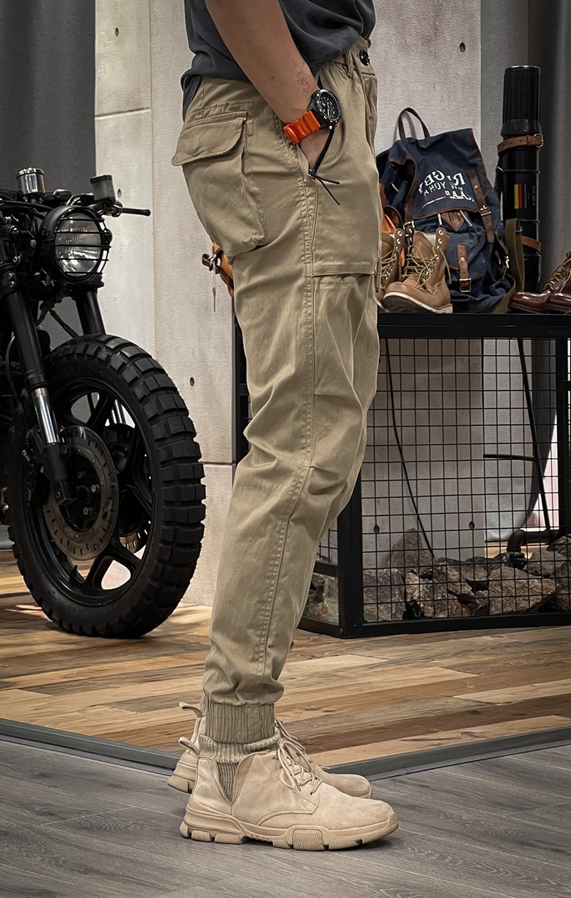 Cargo Joggers | Tactisch | Koord | Cargo Broek | Herenbroek-Hallo Susanne