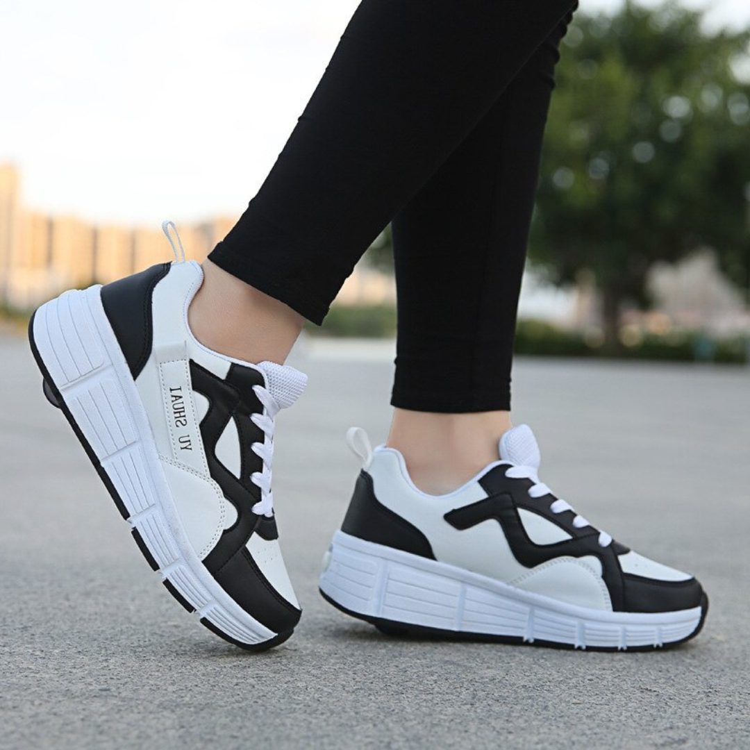 Sneakers best sale met wieltjes
