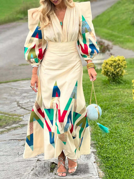 Co-Ord Set - Bedrukte Maxi Rok Zomerkleding Vrouwen-Hallo Susanne