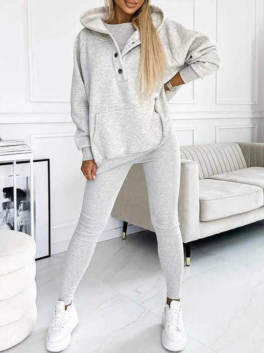 Co-Ord Set - Oversized Hoodie - Tracksuit - Hoodie en Leggingset - Dameskleding-Hallo Susanne