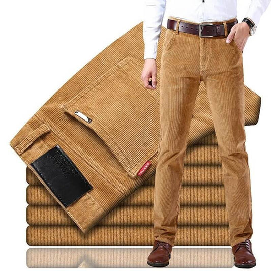 Corduroy herenbroek | Regular Fit | Straight Leg | Corduroy Jeans | Herenbroeken-Hallo Susanne