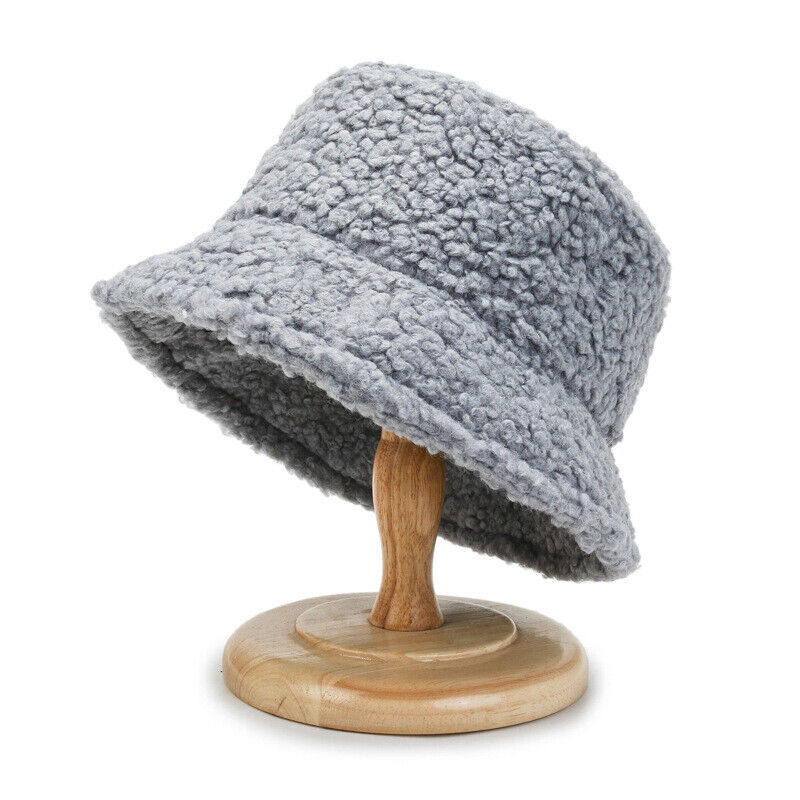 Dames Bucket Hat - Fleece - Winter - Teddy bucket hat - Bucket hat voor dames-Hallo Susanne