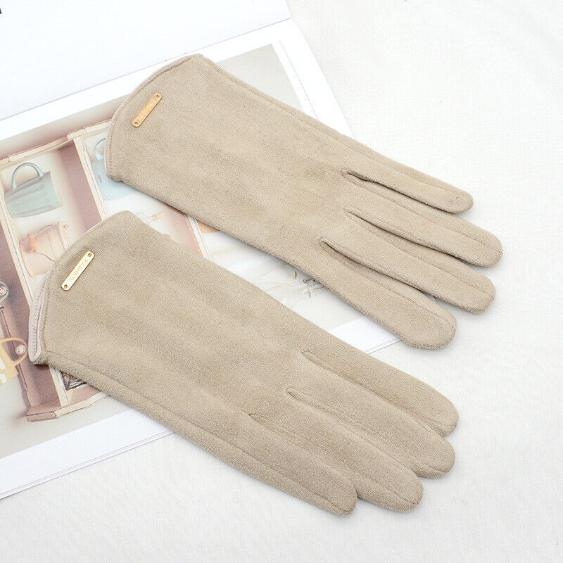 Dameshandschoenen - Warm - Suède - Touchscreenhandschoenen - Winterhandschoenen-Hallo Susanne