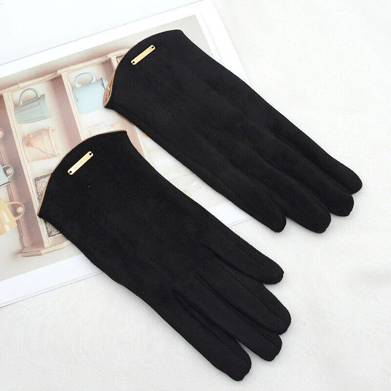 Dameshandschoenen - Warm - Suède - Touchscreenhandschoenen - Winterhandschoenen-Hallo Susanne