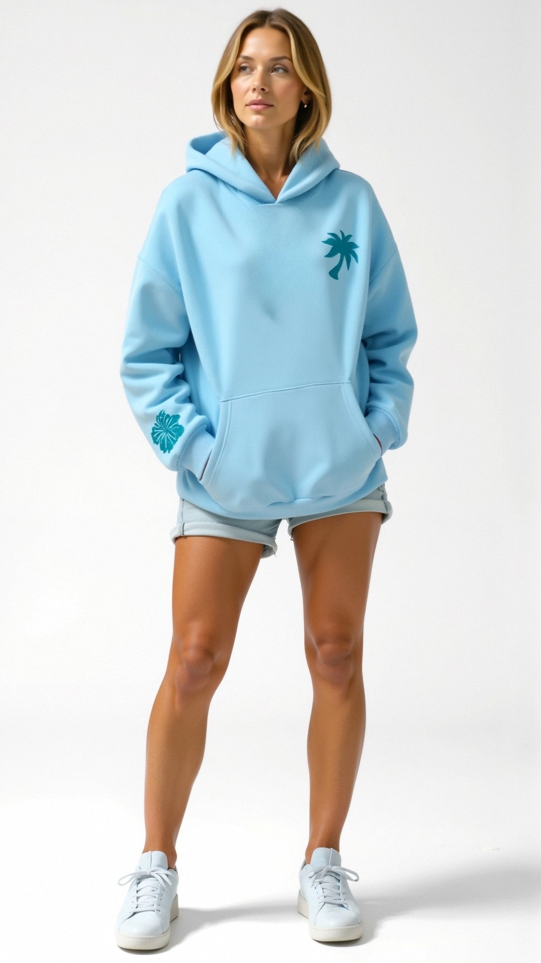 Dameshoodie - Bedrukt - Comfortabel - Pulloverhoodie - Oversized hoodie-Hallo Susanne