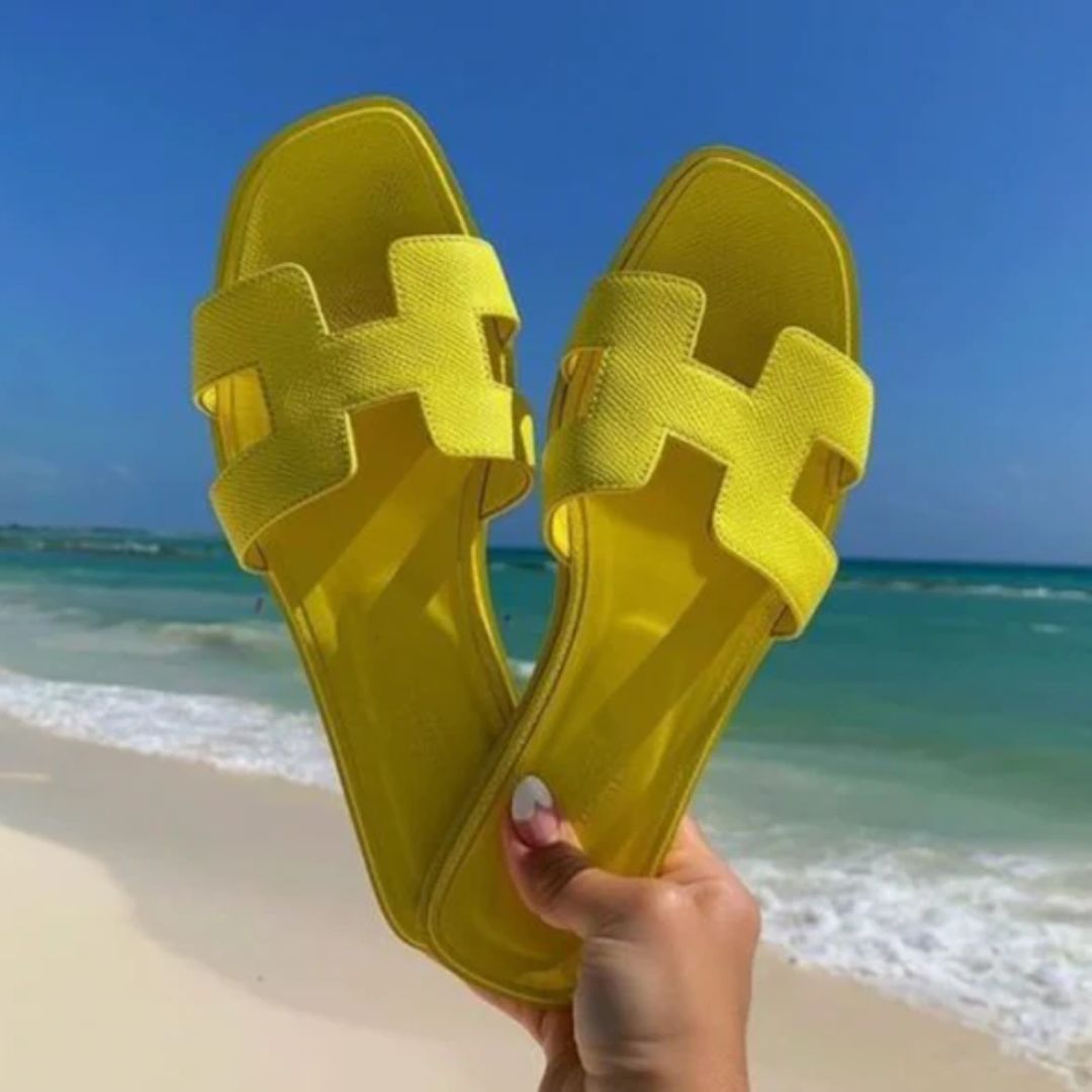 Damesslippers | Zomer | Platte | Slip-On Sandalen | Damesslippers-Hallo Susanne
