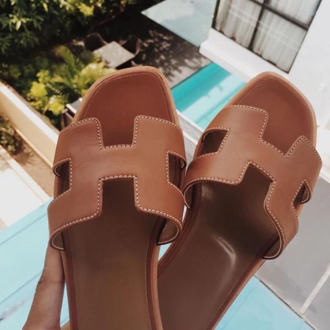 Damesslippers | Zomer | Platte | Slip-On Sandalen | Damesslippers-Hallo Susanne