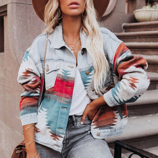 Denim Jack | Vintage | Lichtblauw | Oversized Denim Jack | Damesjas-Hallo Susanne