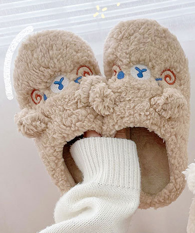 Dierenpantoffels - Warm - Antislip - Winterpantoffels - Dierenhuisschoenen-Hallo Susanne