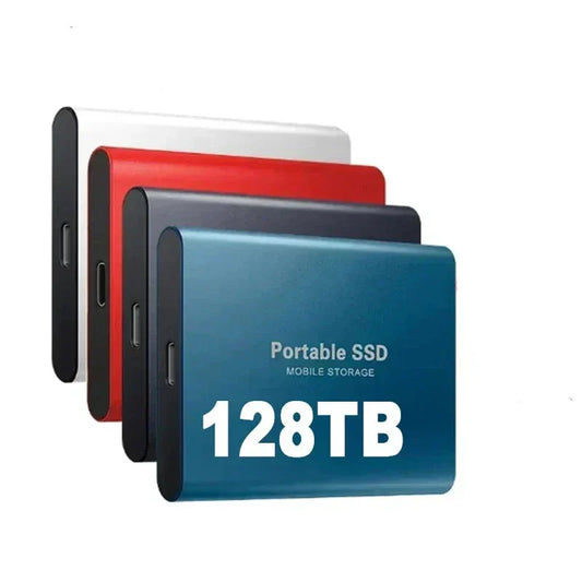 Draagbare SSD | USB C | 128 TB | Externe SSD | Solid State Drive-Hallo Susanne